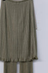 SWAYING/KNIT Robin Skirt (with shorts) SW23SS3B08 Bean green PS58